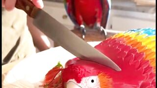 She is really a monster #talkingparrot #funnyparrot