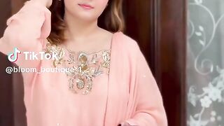 Peach Dress