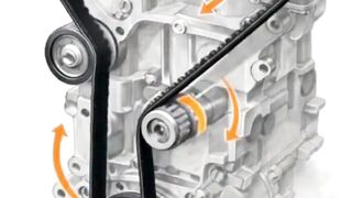 The secret is that the engine rotation cannot be messed up