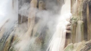 Travel Backpack - majestic algerian waterfall with mist | Trending HD Video