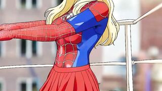 Anime Heroína Aranha: Escalando Alturas com Estilo!