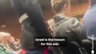 Anti-war Protester For Iran