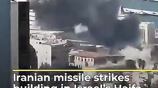 Iranian missile strike