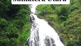 Air terjun efrata Samosir Sumatera Utara