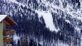 Snow boot - scenic alpine village in winter snow | Trending HD Video