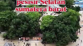 Pulau setan Mandeh pesisir Selatan sumatera barat