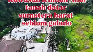 Kawasan lembah Anai tanah sumatera barat