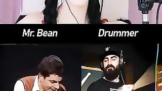 Mr. Bean vs Drummer