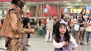 She Jumped In and Owned the Dance Moment