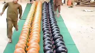 “Balloon popping show is live! ???????? Enjoy the playful challenge, big smiles, and nonstop party fun! ????????”