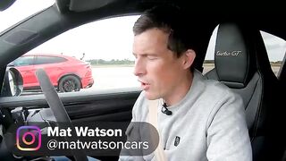 Lambo Urus v Porsche Turbo GT v BMW X6M v Tesla Model X v Jeep Trackhawk： DRAG RACE.