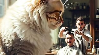 Cat’s Worst Haircut Ever! ????✂️  FunnyCats