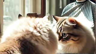 Cat’s Worst Haircut Ever! ????✂️ 3