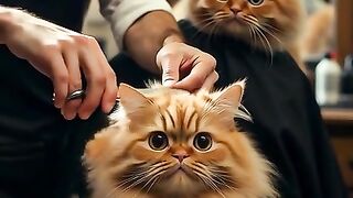 Cat’s Worst Haircut Ever! ????✂️ 4