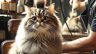 Cat’s Worst Haircut Ever! ????✂️ 5