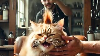Cat’s Worst Haircut Ever! ????✂️  ????
