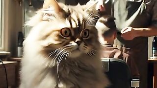 Cat’s Worst Haircut Ever! ????✂️ 7
