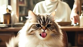 Cat’s Worst Haircut Ever! ????✂️ 8