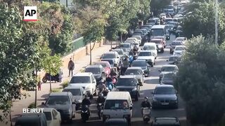 Thousands seek to flee Beirut after Israel order signals strikes - AP explains.