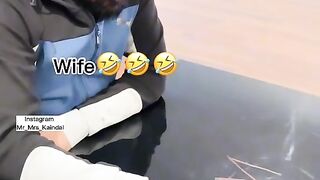 Wife say tang log