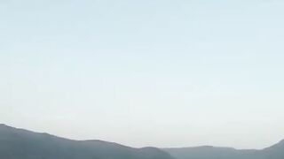Para Gliding Video above the sea