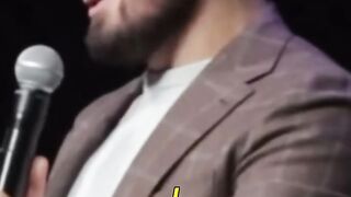 Khabib answering Rapid Fire Questions