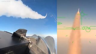 Russia's Su-35S fighter jets destroy Ukrainian planes with missiles