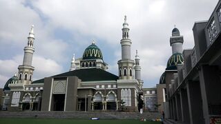 exterior of mosque | Professional HD Video