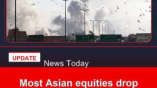 Most-Asian-equities-drop-as-Mideast-crisis-rages,-though-oil-dips