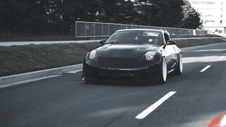 Scarred - black car on road | Trending HD Video