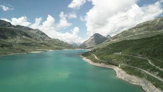 WallPics - 4K Wallpapers - aerial view of serene alpine lake in summer | Trending HD Video