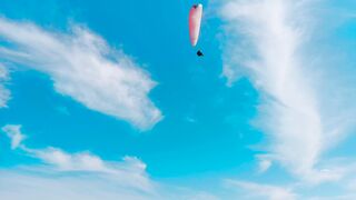 WallPics - 4K Wallpapers - paragliding under a blue sky | Trending HD Video 2