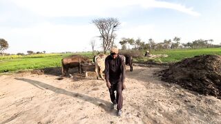 Bhabi ko emergency mein hospital Jana pada_ Nayyar chachu Ne bangle kis Khushi Mein dale _ Village(720P_HD).mp4