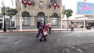 I caught the Joker at Warner Bros. Movie World on the Gold Coast.2