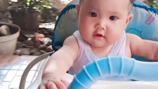My beautiful baby was still very small, and now she is already 2 years old.” ????