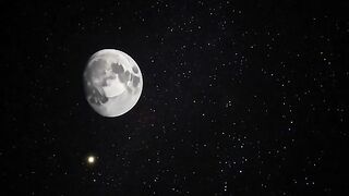 "That smile in the sky, in the fair of stars, I love you very much. Good night."