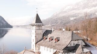 WallPics - 4K Wallpapers - scenic austrian lakeside castle view | Trending HD Video