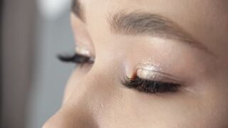The Shy Snow Woman and the Cursed Ring - close up of woman with eye makeup and lashes | Trendin