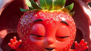 the beautiful straberry