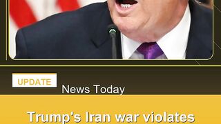 Trump's-Iran-war-violates-international-law,-experts-say