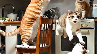 When Cats Act Like Humans!