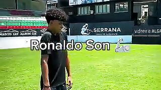 Ronaldo son viral video