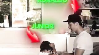Jr Ronaldo VS Ronaldo body like that
