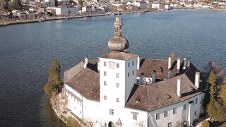 Wallpaper removal - scenic aerial view of seeburg castle | Trending HD Video