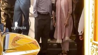 “happy birthday” wishes fly in as janhvi kapoor rolls out of the private terminal in kalina