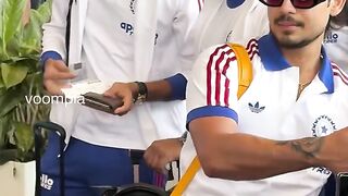 ishan kishan seen signing autographs for his fans as he jets out ahead of the final match