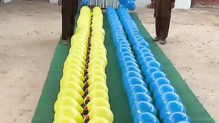 #BalloonPopFunZone #BalloonChallengeClips #PopGameExcitement #PartyFunMoments #BalloonPlayJoy