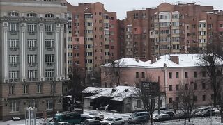 Winterhalter - a view of a city with snow on the ground | Trending HD Video