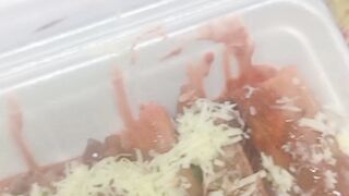 Hello guys, does anyone know what this is This is piscok, guys — a snack made from banana,