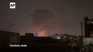 Several explosions seen in Iran as Israel warplanes strike Tehran. 2